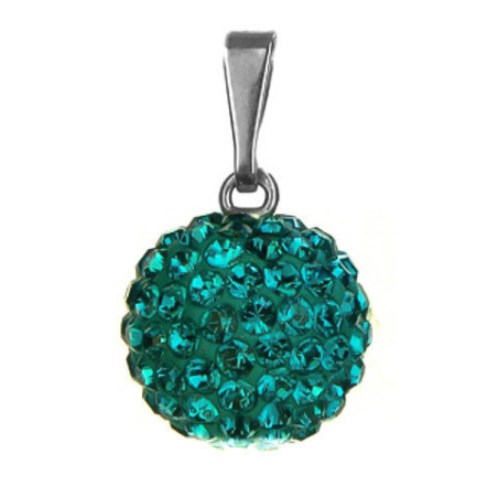 Stříbrný přívěsek - křišťály Swarovski