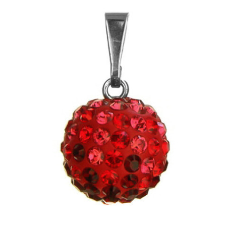 Stříbrný přívěsek - křišťály Swarovski