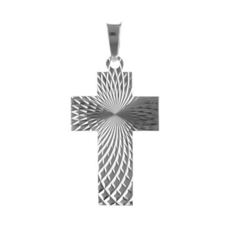 Stříbrný přívěsek - křížek