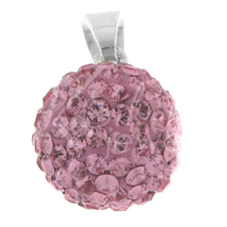 Stříbrný přívěsek - křišťály Swarovski