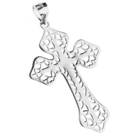 Stříbrný přívěsek - křížek