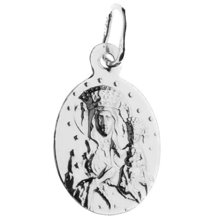 Stříbrný přívěsek - Madona s dítětem