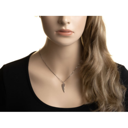 Stříbrný přívěsek - andělské křídlo