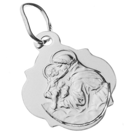 Stříbrný přívěsek - sv. František