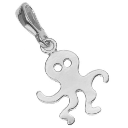 Stříbrný přívěsek - chobotnička