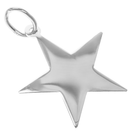 Stříbrný přívěsek - hvězdička