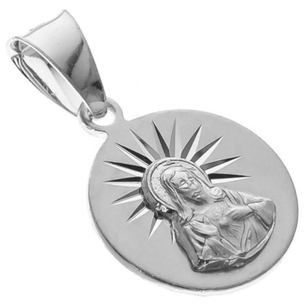 Stříbrný přívěsek Škapulíř