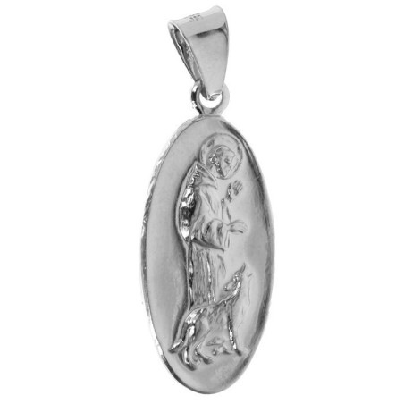 Stříbrný přívěsek - sv. František