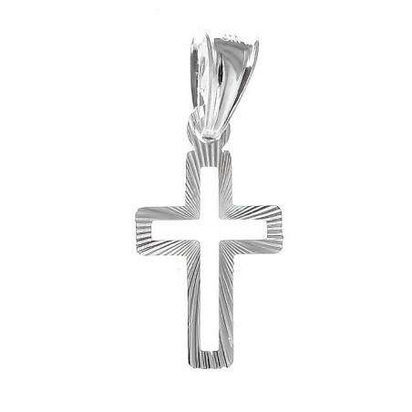 Stříbrný přívěsek - křížek