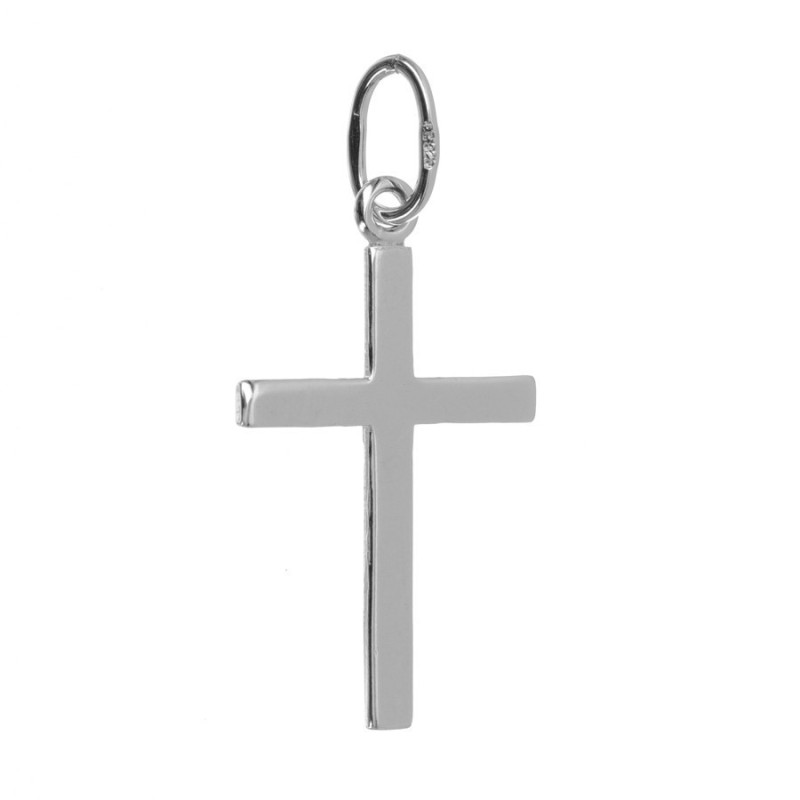 Stříbrný přívěsek - křížek