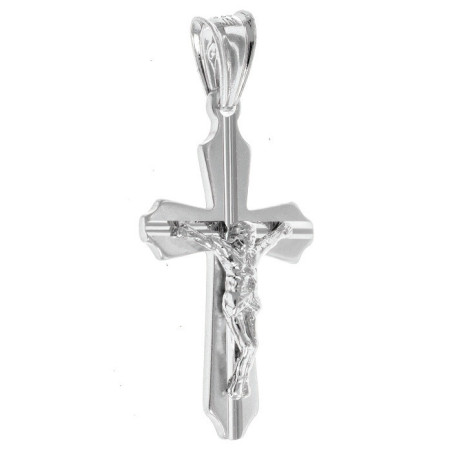 Stříbrný přívěsek - křížek s Ježíšem