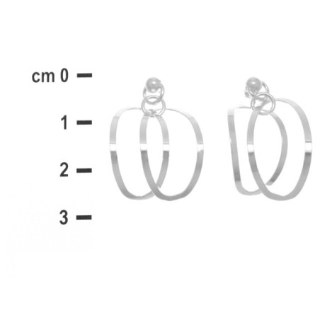 Stříbrné náušnice