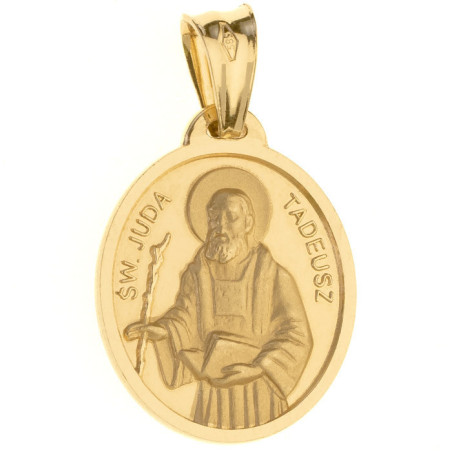 Zlatý přívěsek - sv. Juda Tadeáš