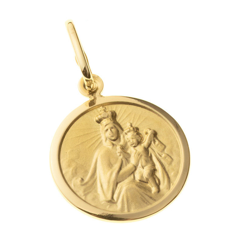 Zlatý přívěsek Škapulíř