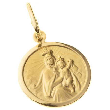 Zlatý přívěsek Škapulíř