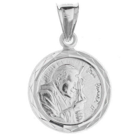 Stříbrný přívěsek - sv. Jan Pavel II.