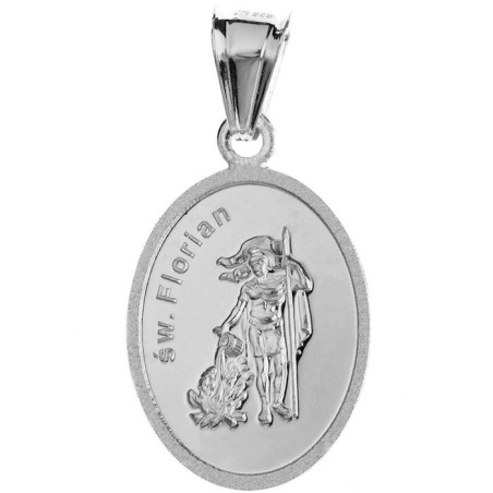 Stříbrný přívěsek - sv. Florián