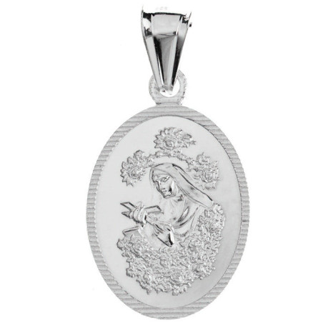 Stříbrný přívěsek - sv. Rita