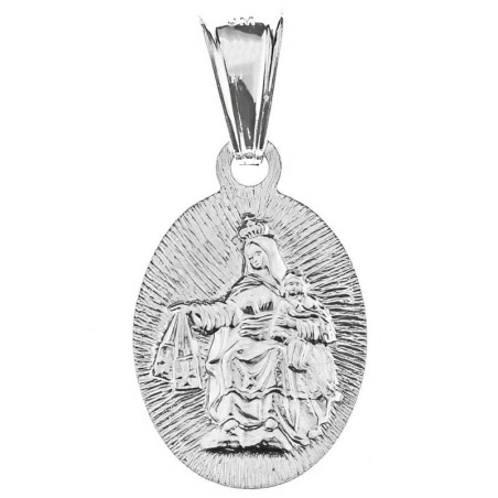 Stříbrný přívěsek Škapulíř