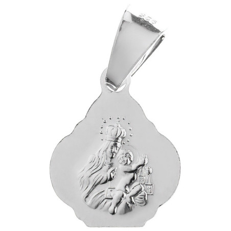Stříbrný přívěsek Škapulíř
