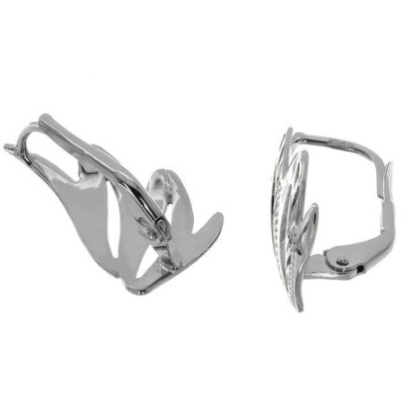 Stříbrné náušnice - s ručním gravírem