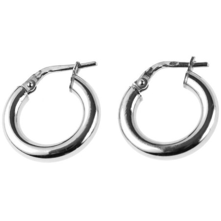 Stříbrné náušnice kroužky - 16 mm průměr