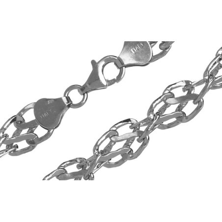 Stříbrný náramek - tloušťka 9,5 mm