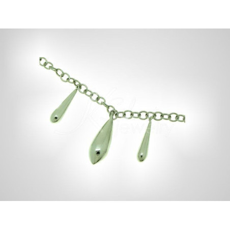 Stříbrný náhrdelník - délka 45 cm