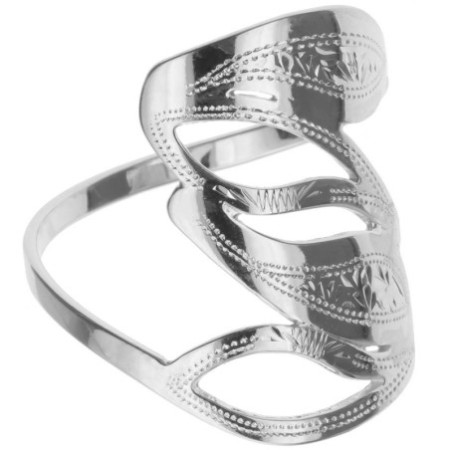 Stříbrný prsten - s ručním gravírem