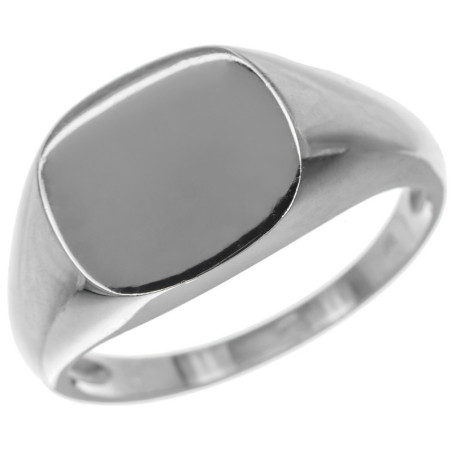 Stříbrný prsten - pečetní