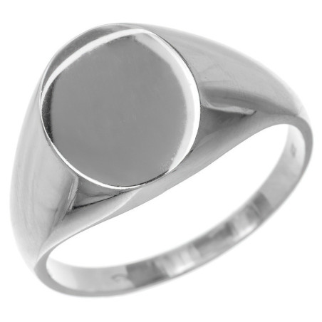 Stříbrný prsten - pečetní