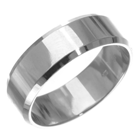 Stříbrný prsten - obroučka