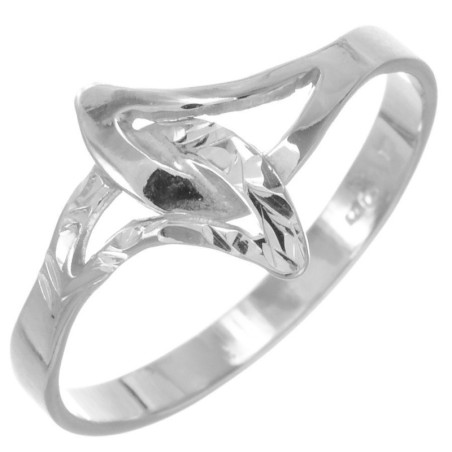 Stříbrný prsten - s ručním gravírem