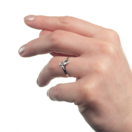 Stříbrný prsten - s ručním gravírem