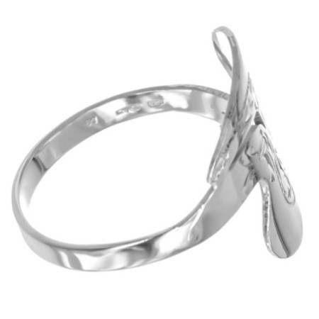 Stříbrný prsten - s ručním gravírem
