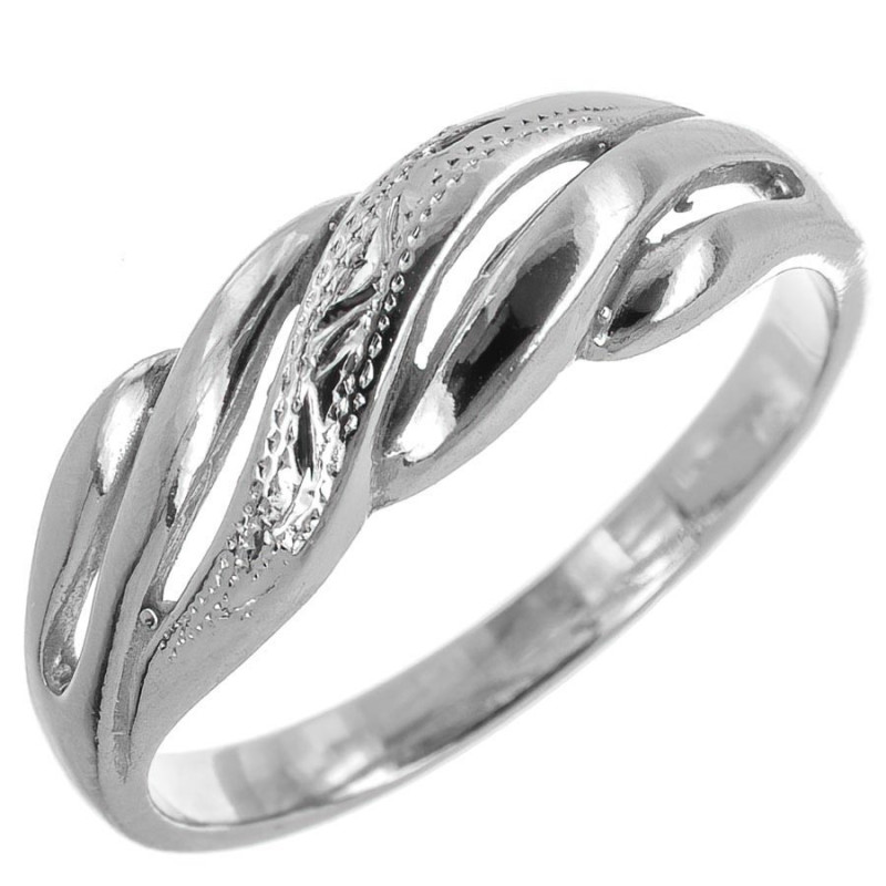 Stříbrný prsten - s ručním gravírem