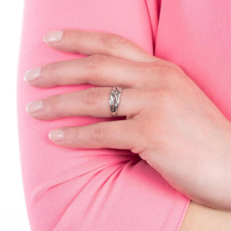 Stříbrný prsten - s ručním gravírem