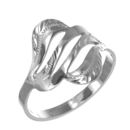 Stříbrný prsten - s ručním gravírem