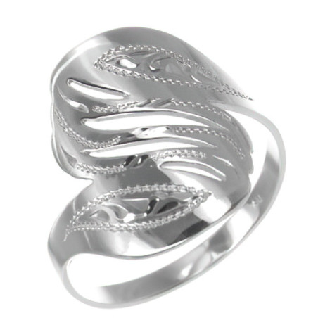 Stříbrný prsten - s ručním gravírem