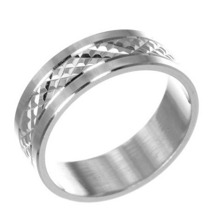 Stříbrný prsten - obroučka