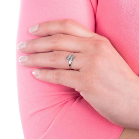 Stříbrný prsten - s ručním gravírem