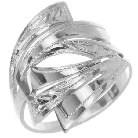 Stříbrný prsten - s ručním gravírem