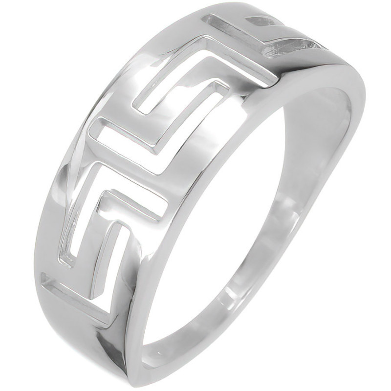 Stříbrný prsten - řecký vzor