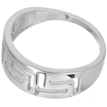 Stříbrný prsten - řecký vzor