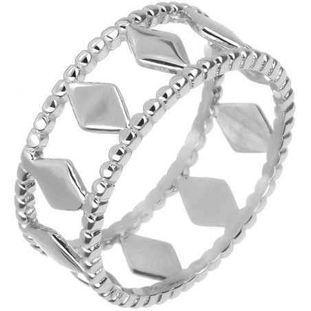 Stříbrný prsten - obroučka