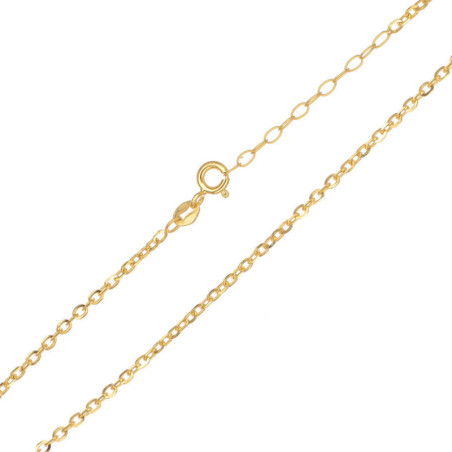Zlatý řetízek - vzor Rolo, regulovatelná délka, tloušťka 1,8 mm