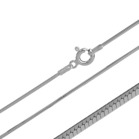 Stříbrný řetízek - vzor Hadík, tloušťka 0,9 mm