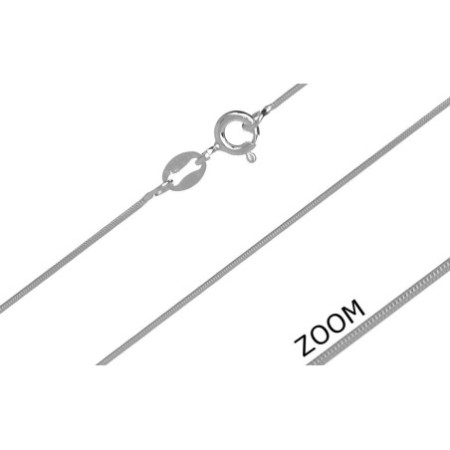 Stříbrný řetízek - vzor Hadík, tloušťka 0,6 mm