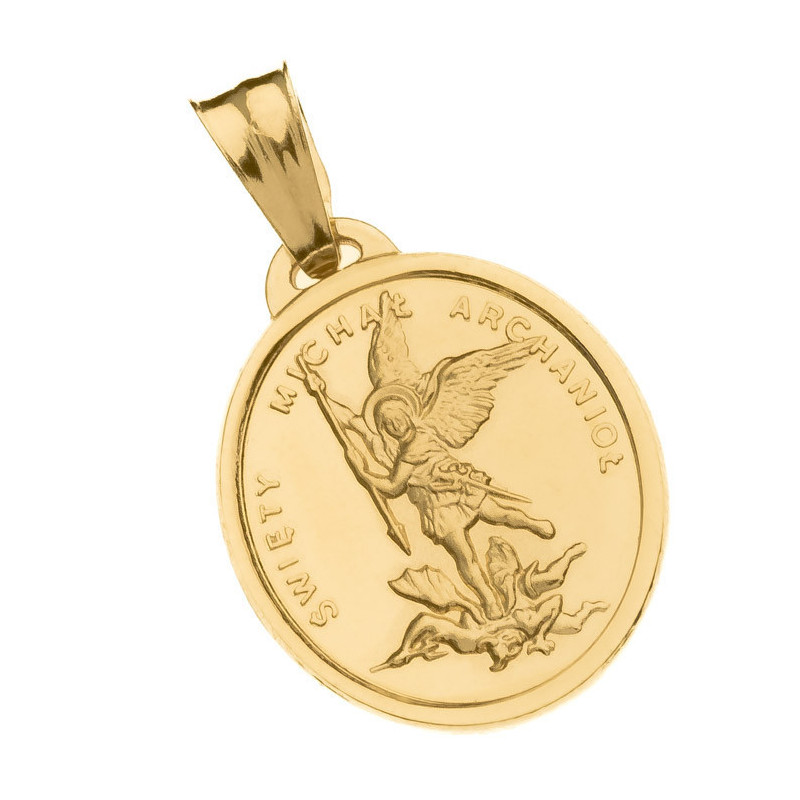Zlatý přívěsek - sv. Michael Archanděl