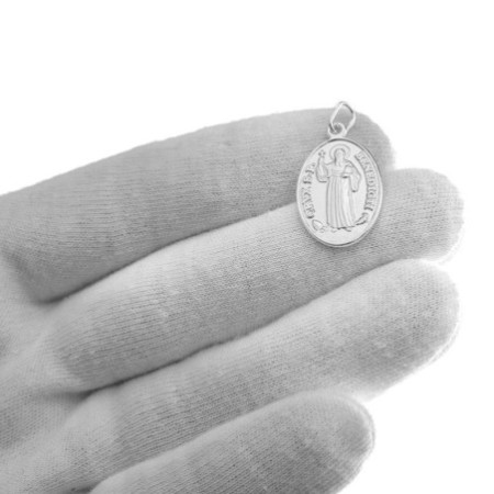 Stříbrný přívěsek - Benediktinský kříž